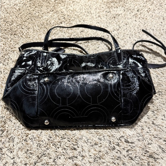 Coach Elegant Black Diaper Bag - Picture 2 of 7